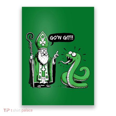 Funny Gon Git Saint St Patricks Paddys Day Poster