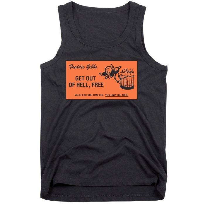 Freddie Gibbs Get Out Of Hell Free Tank Top