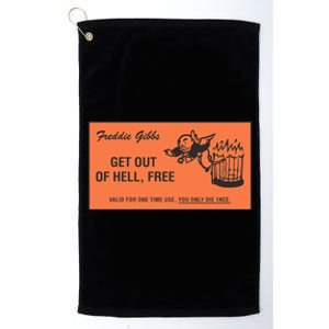 Freddie Gibbs Get Out Of Hell Free Platinum Collection Golf Towel