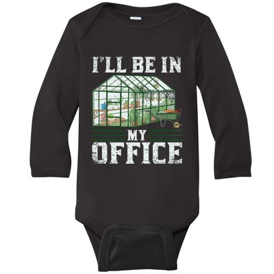 Funny Greenhouse Gardening Garden Plants Lover Baby Long Sleeve Bodysuit