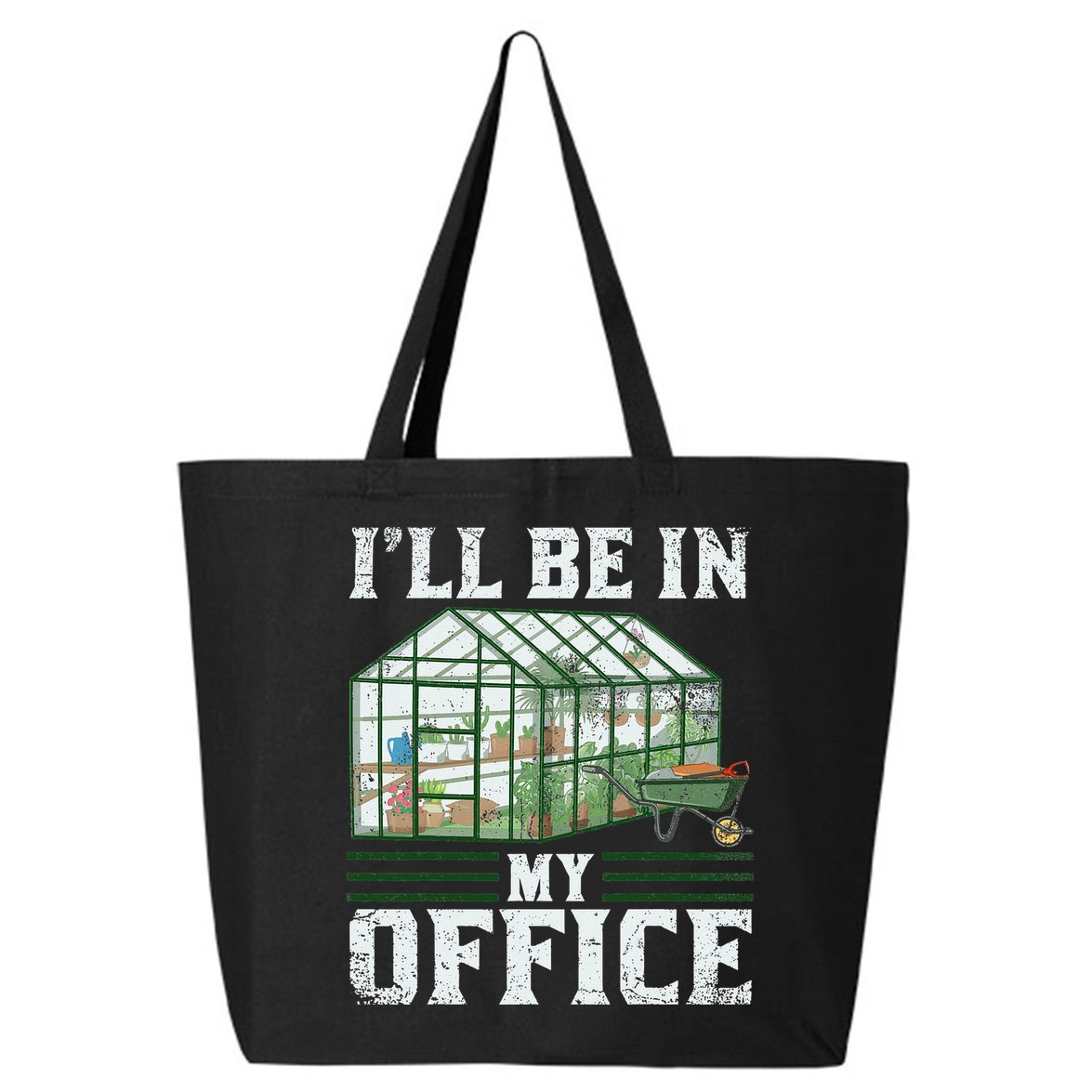 Funny Greenhouse Gardening Garden Plants Lover 25L Jumbo Tote