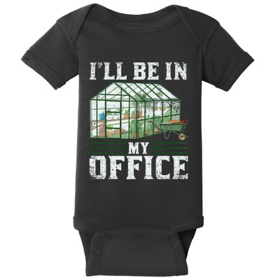 Funny Greenhouse Gardening Garden Plants Lover Baby Bodysuit