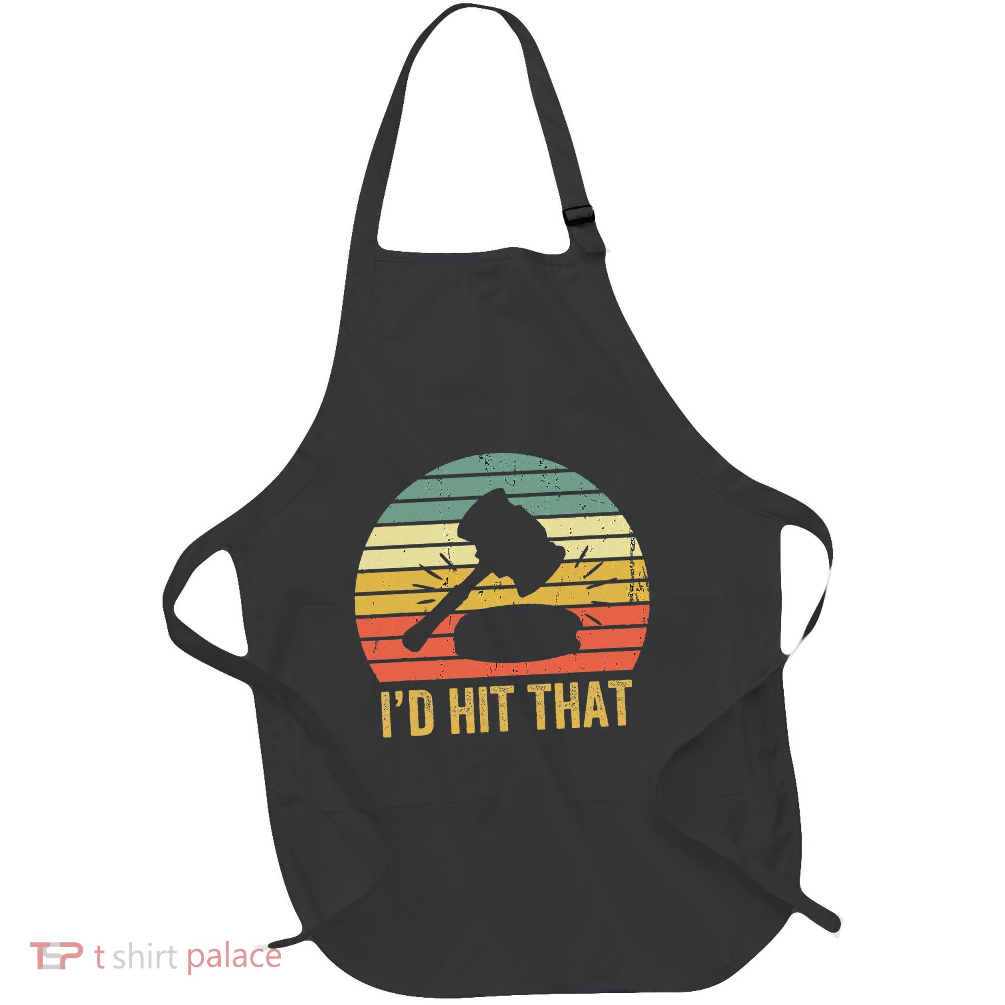 Funny Gavel Gift For Courtroom Judge Vintage Law Retro Apron