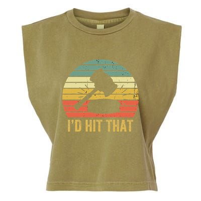Funny Gavel Gift For Courtroom Judge Vintage Law Retro Garment-Dyed Women's Muscle Tee