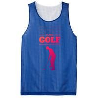 Funny Golf Gift In My Head IM Playing Golf Mesh Reversible Basketball Jersey Tank