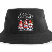 Funny Game Gnomes Christmas Is Coming Xmas Pajama Sustainable Bucket Hat