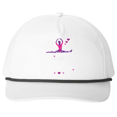 Favorite Gymnast Grandma For Women Gymnastics Grandma Snapback Five-Panel Rope Hat