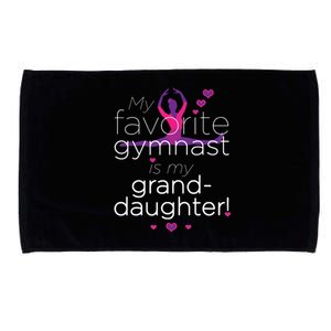 Favorite Gymnast Grandma For Women Gymnastics Grandma Microfiber Hand Towel