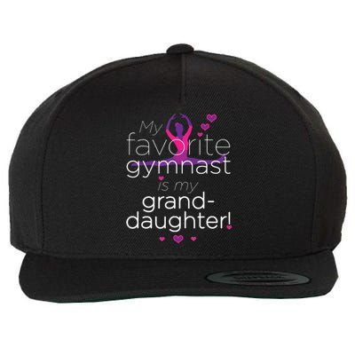 Favorite Gymnast Grandma For Women Gymnastics Grandma Wool Snapback Cap