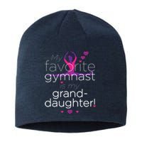 Favorite Gymnast Grandma For Women Gymnastics Grandma Sustainable Beanie