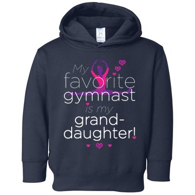 Favorite Gymnast Grandma For Women Gymnastics Grandma Toddler Hoodie