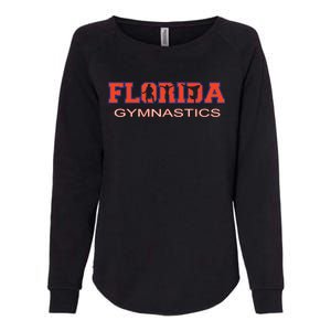 Florida Gymnastics Girl Tumbling Gear Gymnast Aerobic Dance Womens California Wash Sweatshirt