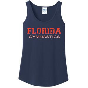 Florida Gymnastics Girl Tumbling Gear Gymnast Aerobic Dance Ladies Essential Tank