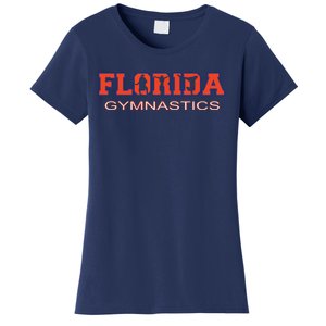 Florida Gymnastics Girl Tumbling Gear Gymnast Aerobic Dance Women's T-Shirt