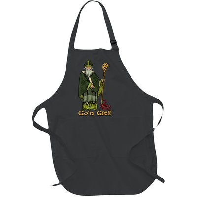 Funny GoN Git St Patrick Full-Length Apron With Pockets