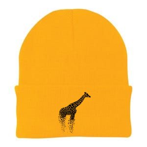 Funny Giraffe Gift Zoo Animal Giraffe Lover Gift Giraffe Print Gift Knit Cap Winter Beanie