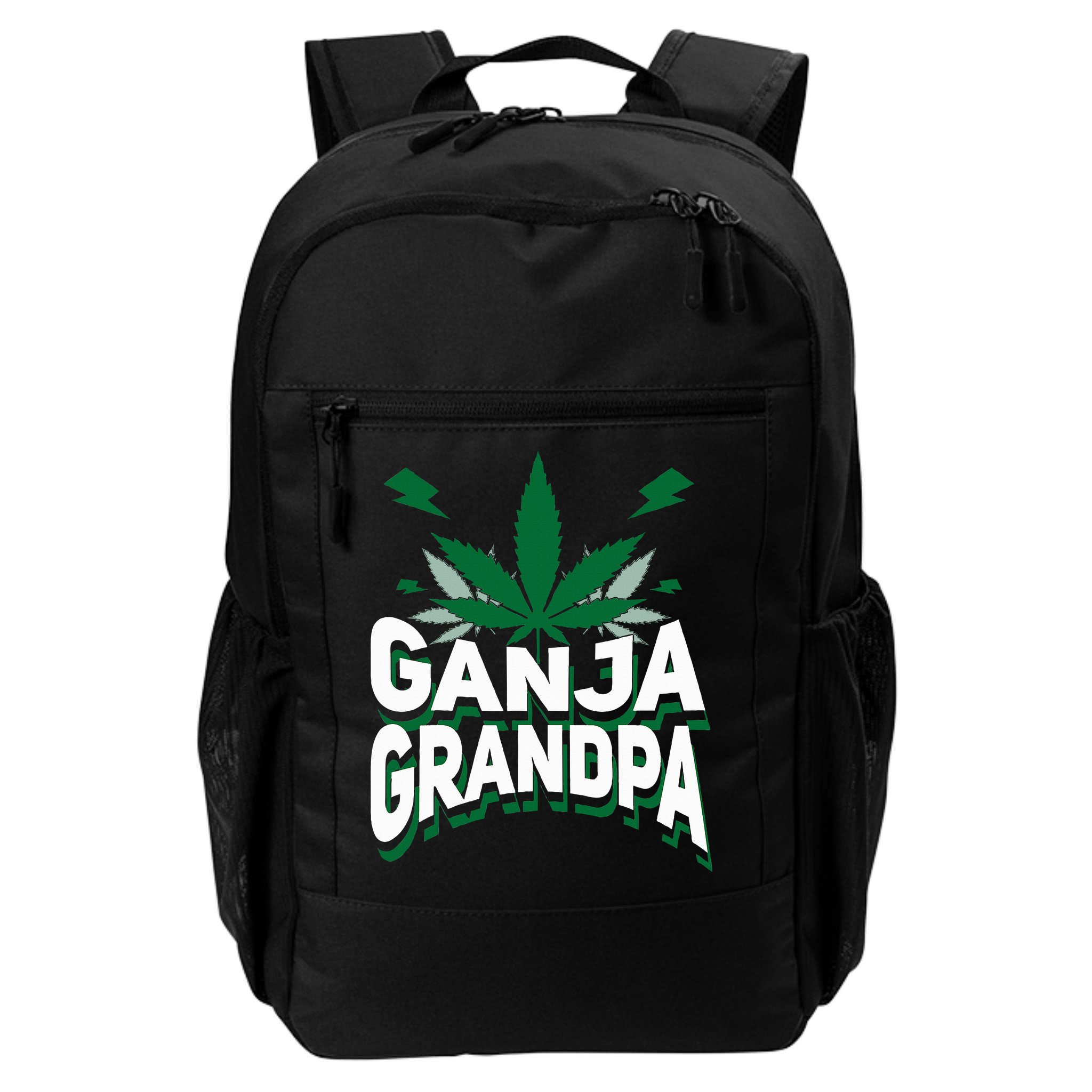 Funny Ganja Grandpa Weed Marijuana Backpack