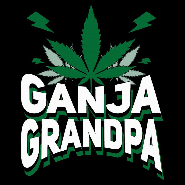 Funny Ganja Grandpa Weed Marijuana 16 in Basic Backpack