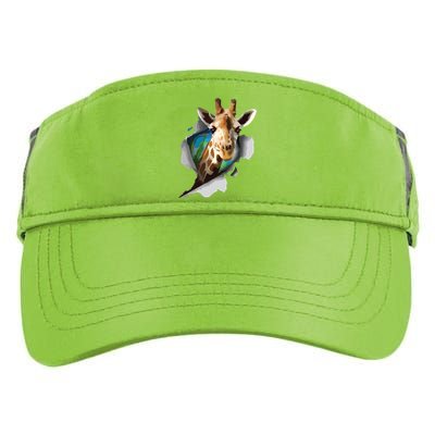 Funny Giraffe, Giraffe Lover Adult Drive Performance Visor