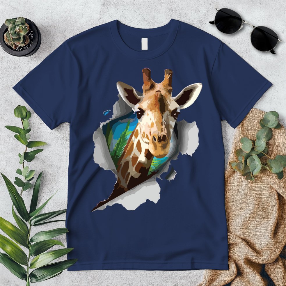 Funny Giraffe, Giraffe Lover Premium T-Shirt