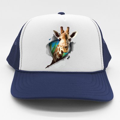 Funny Giraffe, Giraffe Lover Trucker Hat