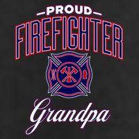 Firefighter Grandpa Gift 11oz C Handle Ceramic Mug