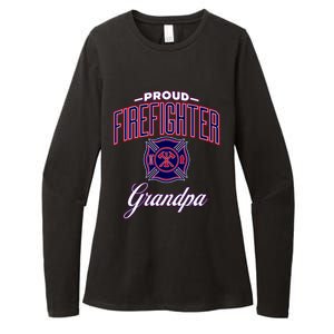 Firefighter Grandpa Gift Womens CVC Long Sleeve Shirt