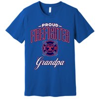 Firefighter Grandpa Gift Premium T-Shirt