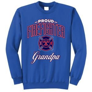 Firefighter Grandpa Gift Tall Sweatshirt