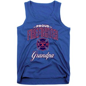 Firefighter Grandpa Gift Tank Top