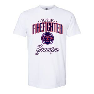 Firefighter Grandpa Gift Softstyle CVC T-Shirt