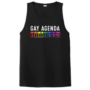 Funny Gay Gift Lgbt Pride Feminist Agenda Homo Great Gift PosiCharge Competitor Tank