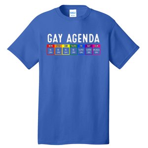 Funny Gay Gift Lgbt Pride Feminist Agenda Homo Great Gift Tall T-Shirt