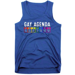 Funny Gay Gift Lgbt Pride Feminist Agenda Homo Great Gift Tank Top