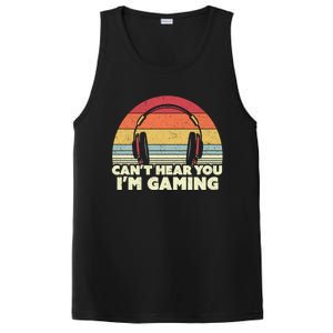 Funny Gamer Gift Idea Can't Hear You I'm Gaming Gift PosiCharge Competitor Tank