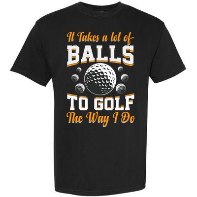 Funny Golf Gift For Golfer Garment-Dyed Heavyweight T-Shirt