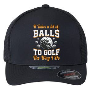 Funny Golf Gift For Golfer Flexfit Unipanel Trucker Cap