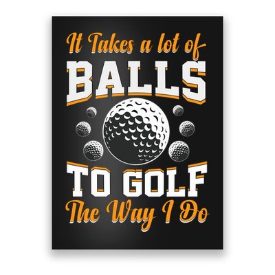 Funny Golf Gift For Golfer Poster