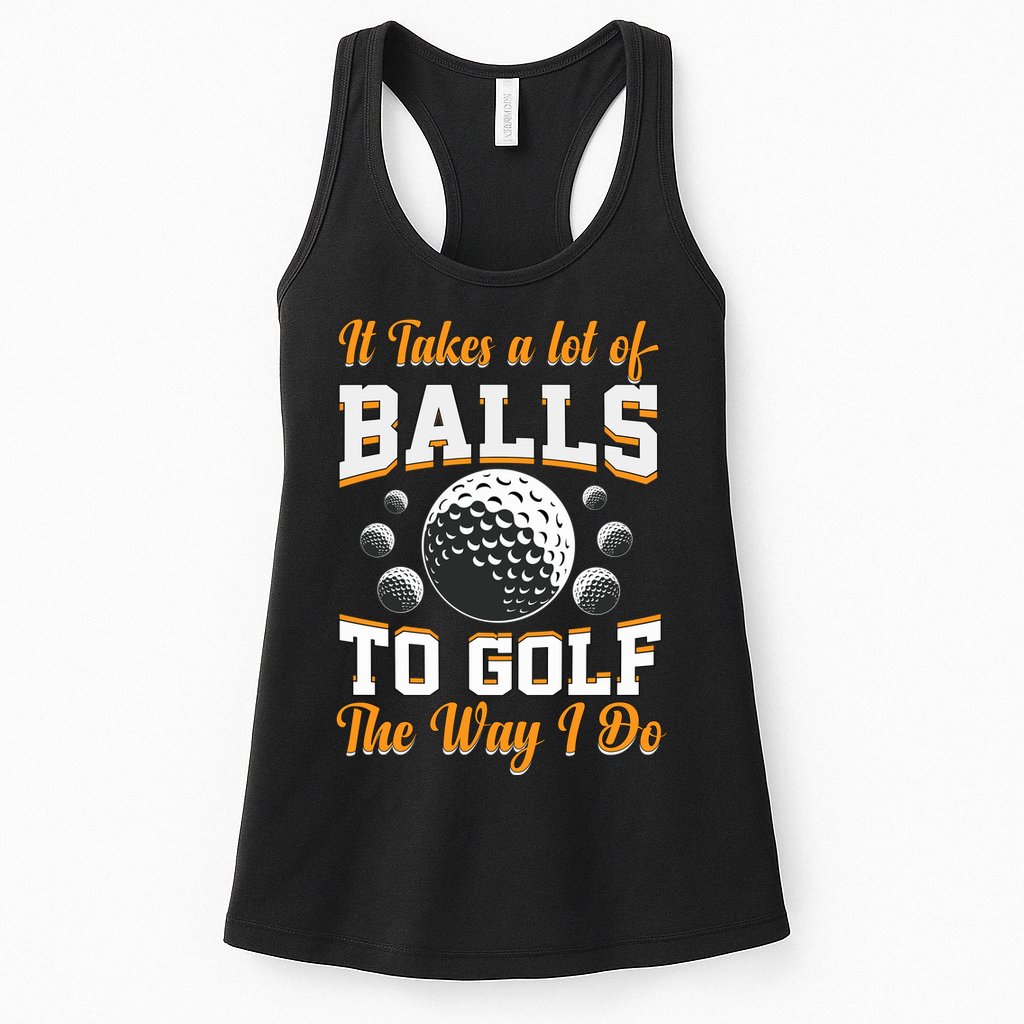 Funny Golf Gift For Golfer Womens Tank Top
