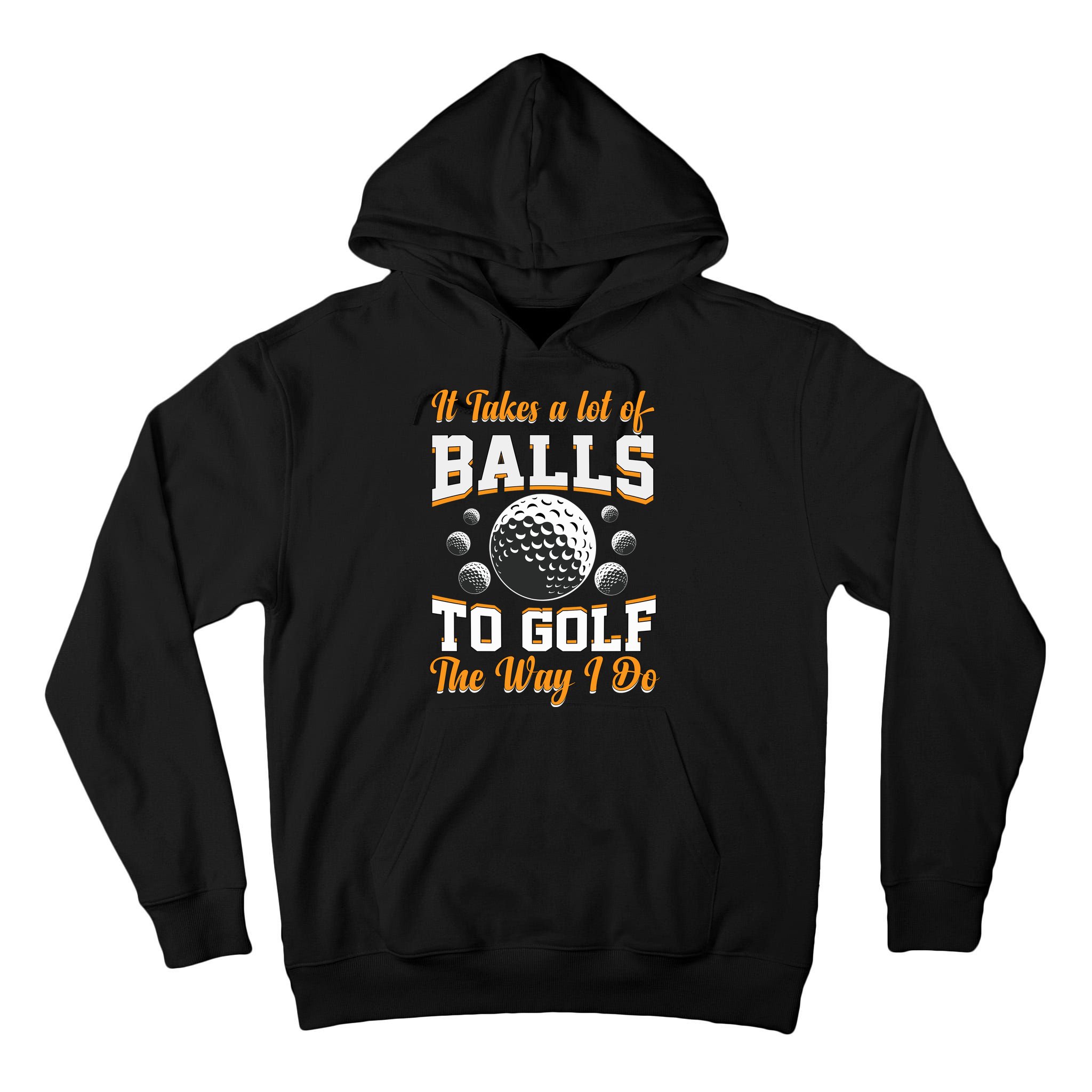 Funny Golf Gift For Golfer Tall Hoodie