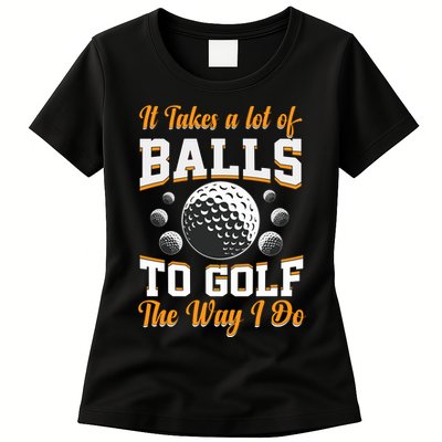 Funny Golf Gift For Golfer Womens T-Shirt