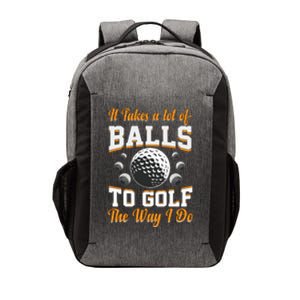 Funny Golf Gift For Golfer Vector Backpack