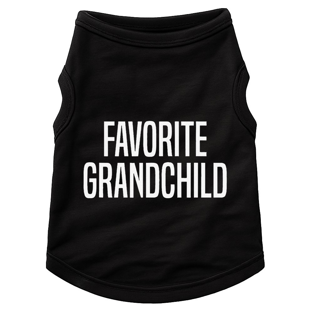 Favorite Grandchild Gift Doggie Tank