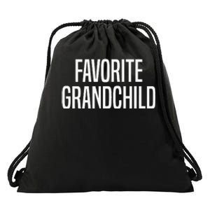 Favorite Grandchild Gift Drawstring Bag