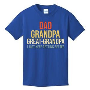 Funny Great Grandpa for Fathers Day Kids T-Shirt