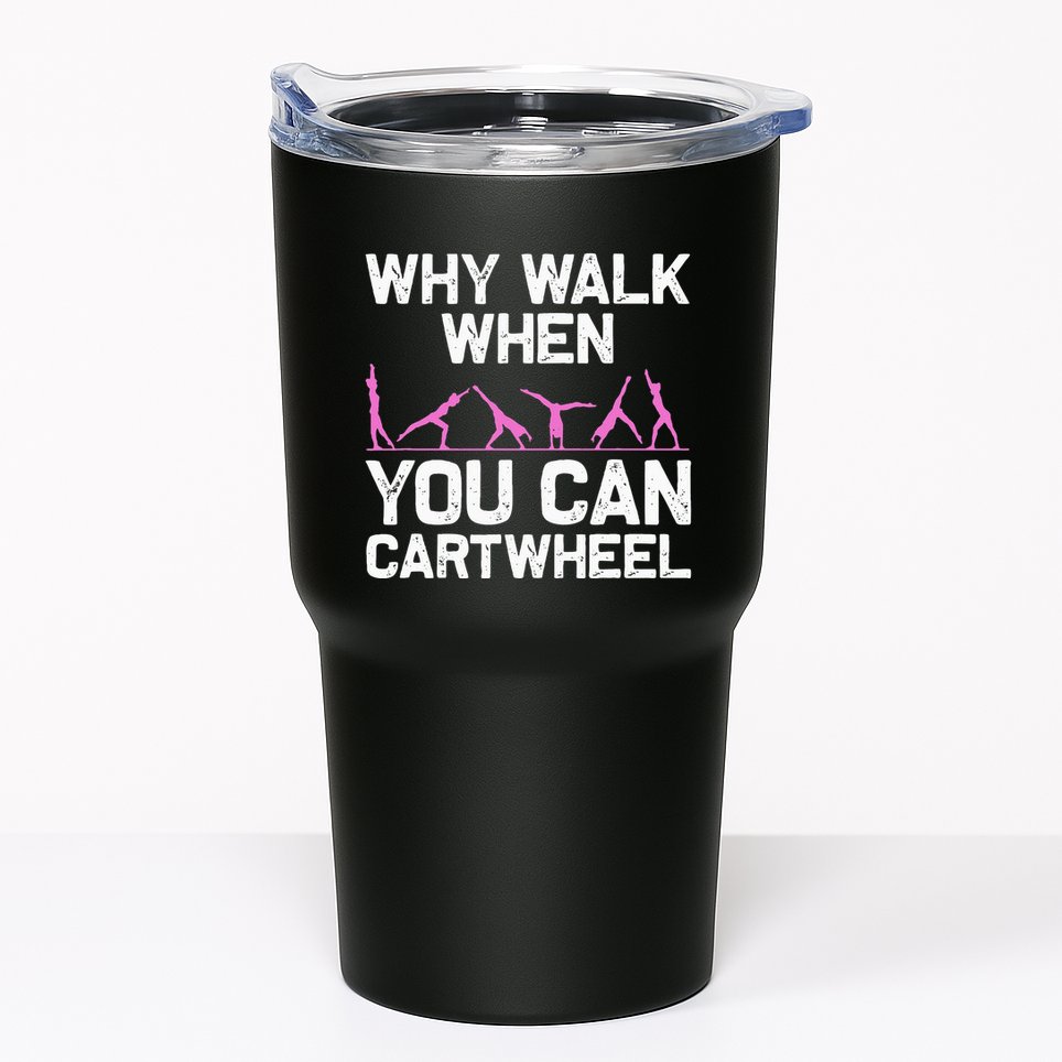 Funny Gymnastics Gymnast Gift For  Cool Cartwheel Tumbler