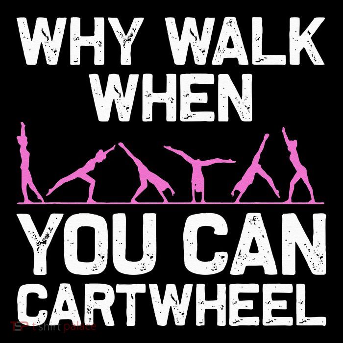 Funny Gymnastics Gymnast Gift For  Cool Cartwheel Kids T-Shirt