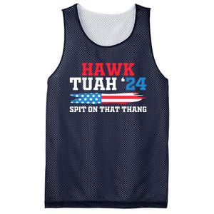 Funny Gag Gift Hawk Tush Hawk Tuah Spit On That Thang Mesh Reversible Basketball Jersey Tank