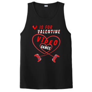 Funny Gamers Gift V Is For Video Games For Valentines Day Cute Gift PosiCharge Competitor Tank