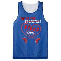 Funny Gamers Gift V Is For Video Games For Valentines Day Cute Gift Mesh Reversible Basketball Jersey Tank